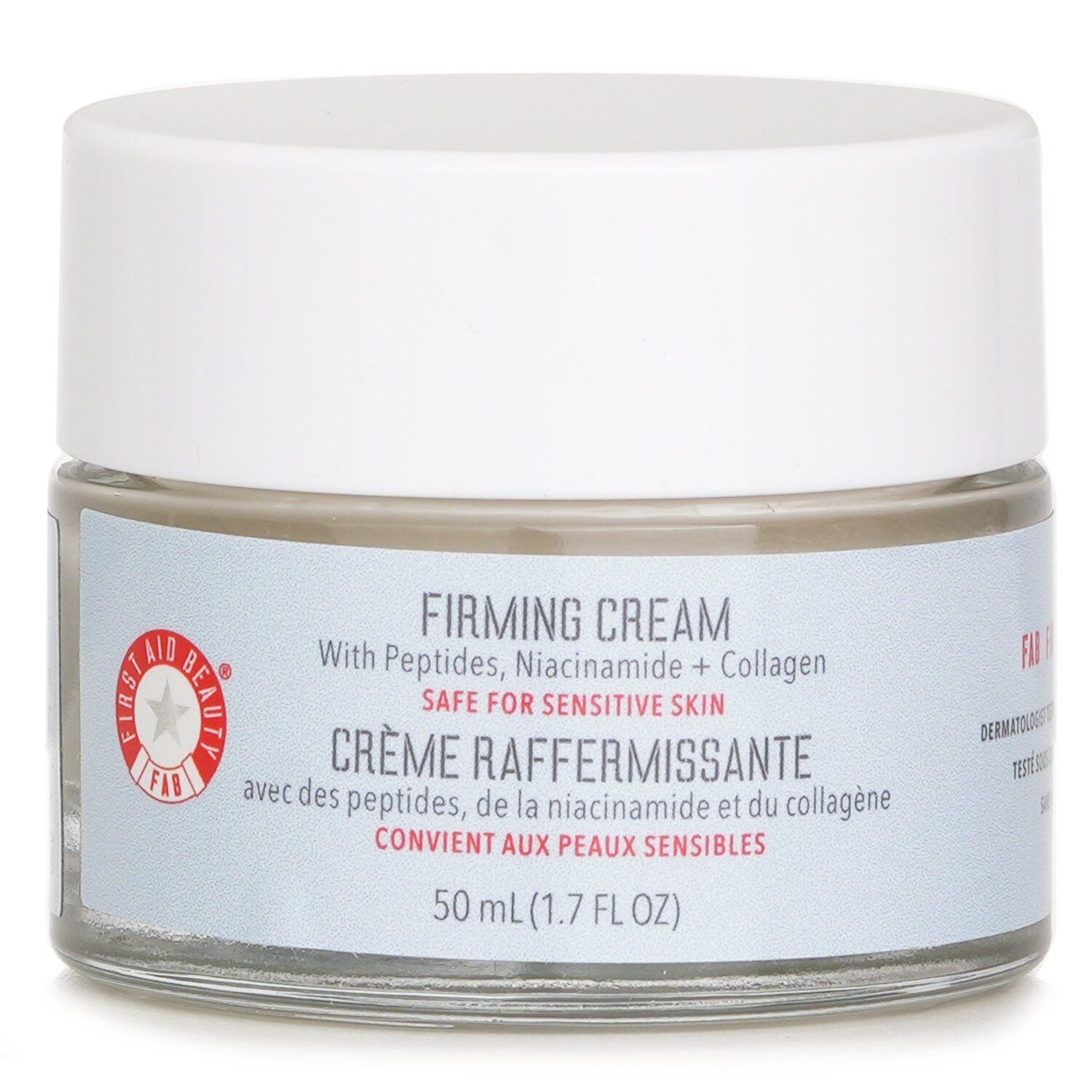 FIRST AID BEAUTY - Firming Cream with Peptides Niacinamide + Collagen 025237 50ml - JM Variety Store